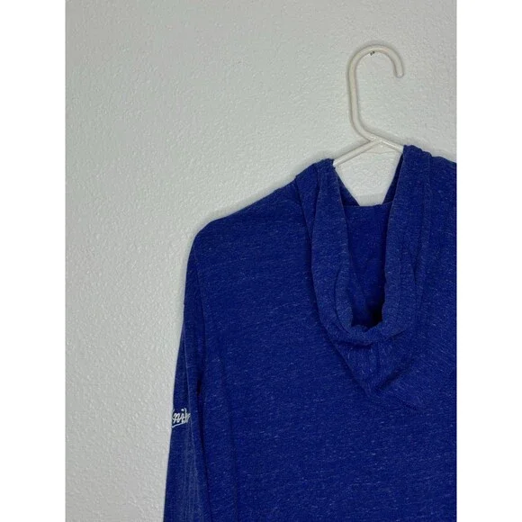 Women's Nike Royal Seattle Seahawks Rewind Gym Vintage LW Pullover Hoodie Size L - Picture 8 of 16